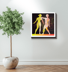 Gallery-Quality Balletic Tapestry Wrapped Canvas