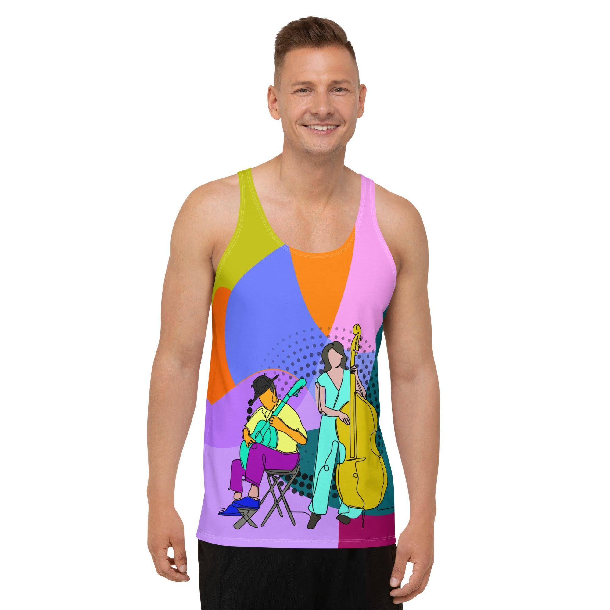 Band of Musicians Tank Top Front View