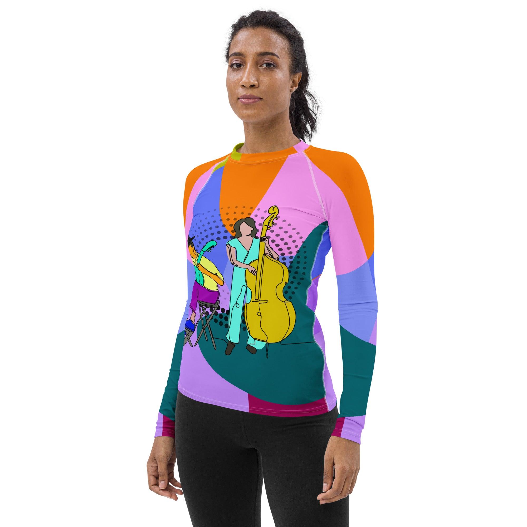 Band of Musicians Women's Rash Guard 