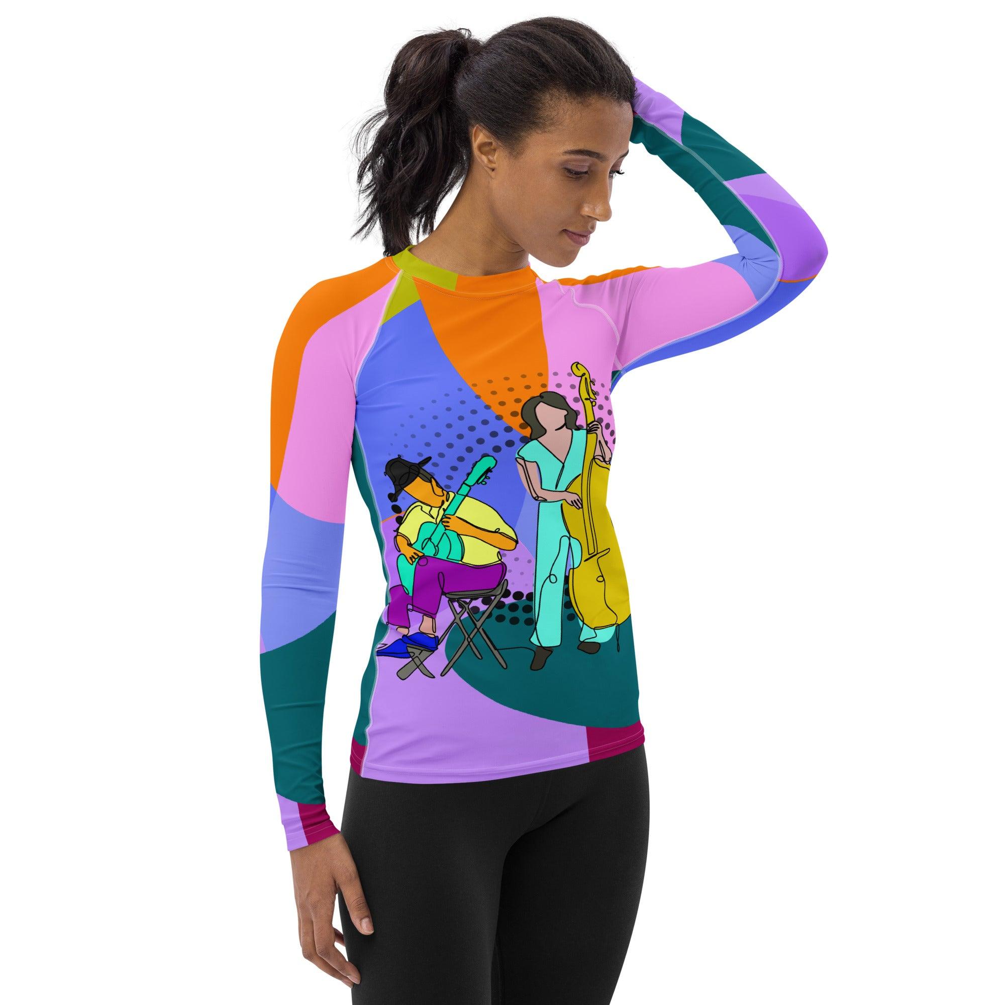 Band of Musicians Women's Rash Guard 