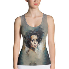 Baroque Brushes Sublimation Cut & Sew Tank Top - Beyond T-shirts