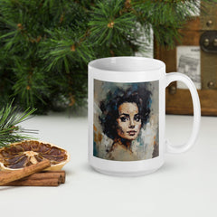 Baroque Brushes White glossy mug - Beyond T-shirts