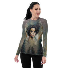 Baroque Brushes Women's Rash Guard - Beyond T-shirts