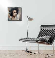 Sophisticated wrapped canvas art for luxurious home decor