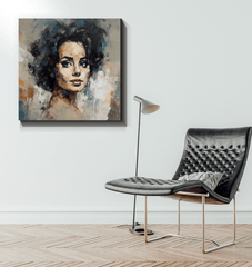 Gallery-worthy Baroque Brushes Canvas for an elegant home