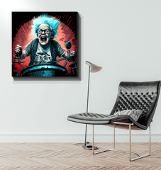 Beats of wisdom echo wrapped canvas - Beyond T-shirts