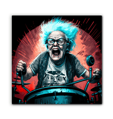 Beats of wisdom echo wrapped canvas - Beyond T-shirts