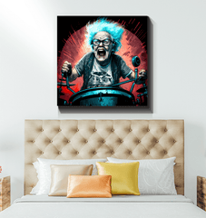 Beats of wisdom echo wrapped canvas - Beyond T-shirts