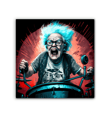Beats of wisdom echo wrapped canvas - Beyond T-shirts
