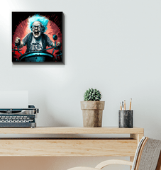 Beats of wisdom echo wrapped canvas - Beyond T-shirts
