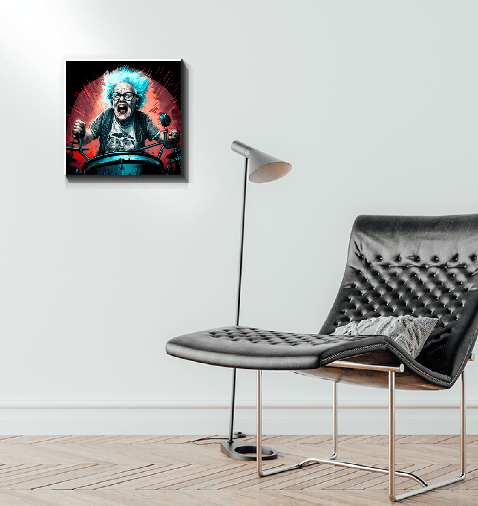 Beats of wisdom echo wrapped canvas - Beyond T-shirts