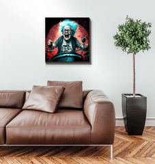 Beats of wisdom echo wrapped canvas - Beyond T-shirts