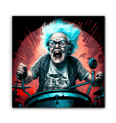 Beats of wisdom echo wrapped canvas - Beyond T-shirts
