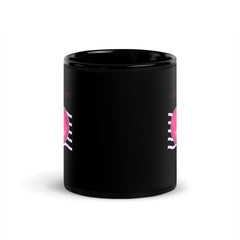 Coming Home About You Black Glossy Mug