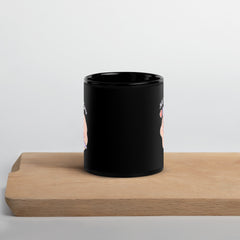 All I Want Is You Black Glossy Mug