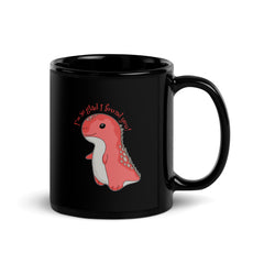 I Found You Black Glossy Mug