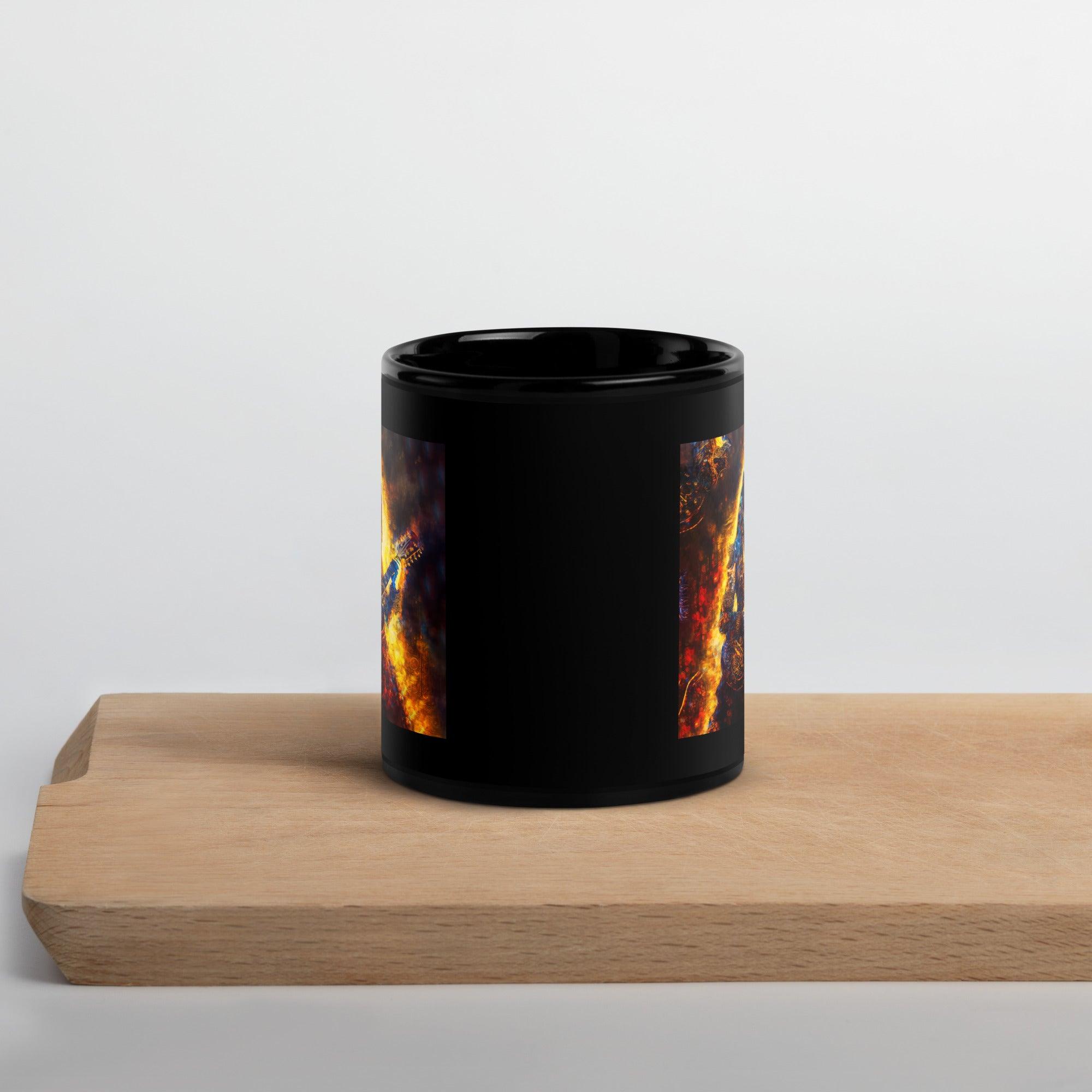 Black Glossy Mug