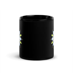 Golden Mandala Enchantment Black Mug - Beyond T-shirts