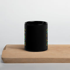 Art of Words Black Glossy Mug - Beyond T-shirts