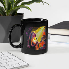 NS-970 Black Glossy Mug