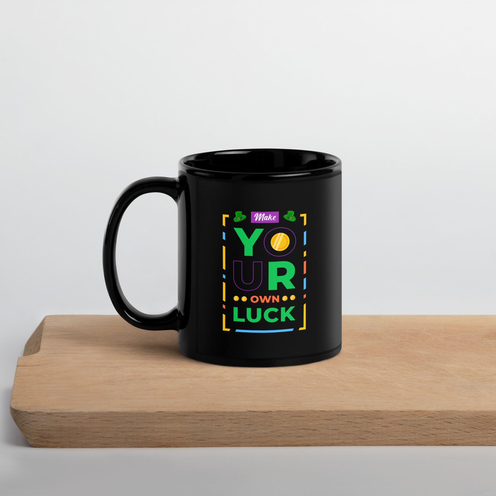 Art of Words Black Glossy Mug - Beyond T-shirts
