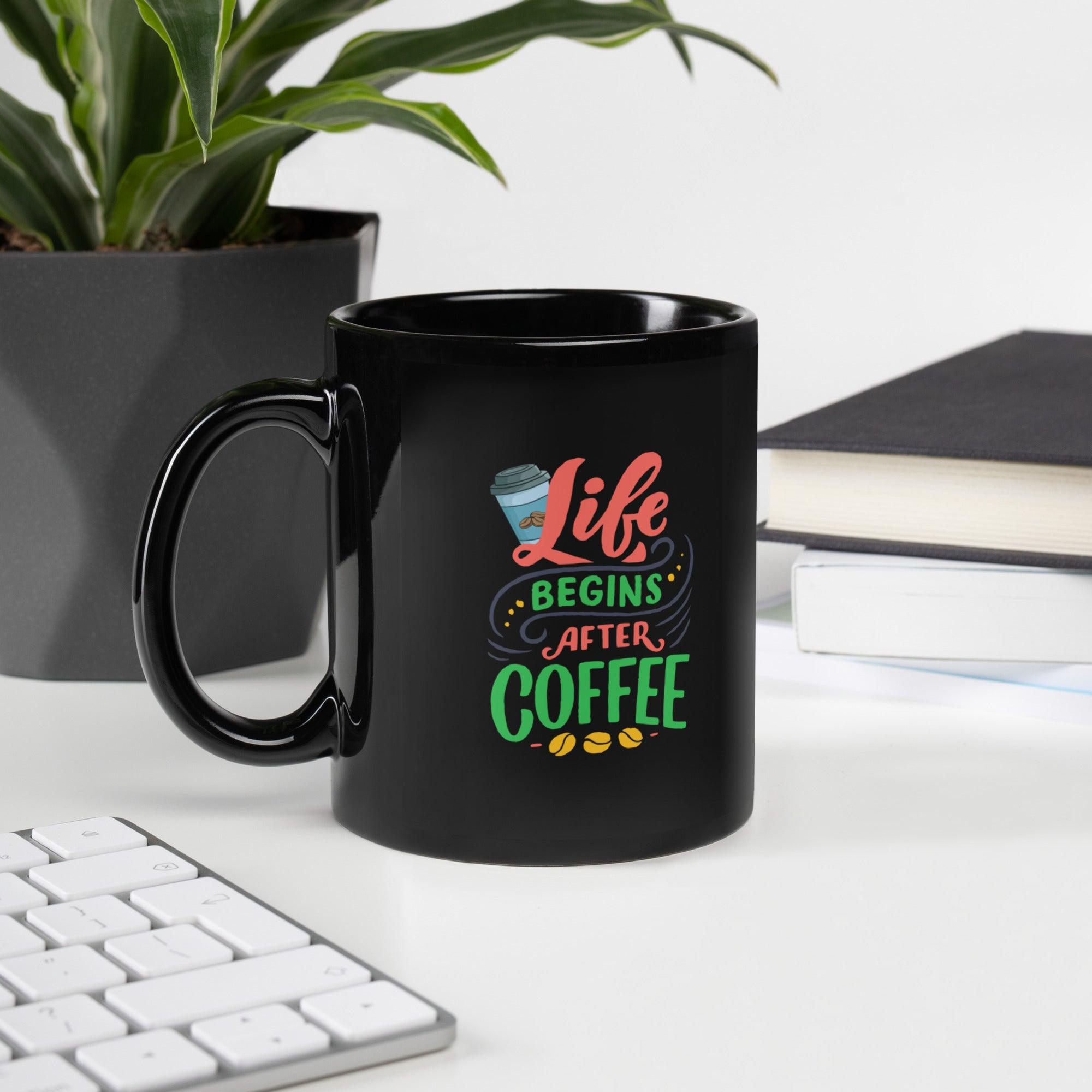 Minimalist Typography Coffee Mug - Beyond T-shirts