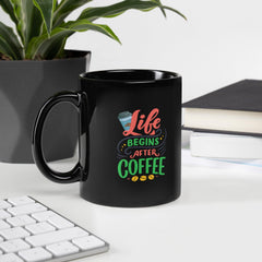 Minimalist Typography Coffee Mug - Beyond T-shirts