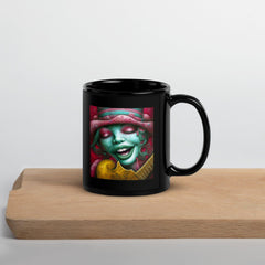 Black Glossy Mug.