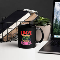 Game On Black Glossy Mug - Beyond T-shirts