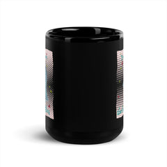 You Give Me Butterflies Black Glossy Mug