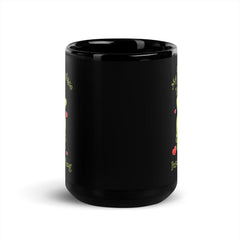 My Favorite Place Black Glossy Mug