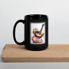 Saxophonist’s Smooth Sip Black Mug