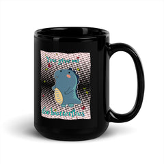 You Give Me Butterflies Black Glossy Mug