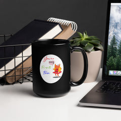 You're My Favorite Fox Black Glossy Mug