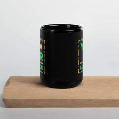 Art of Words Black Glossy Mug - Beyond T-shirts
