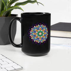 Mandala Harmony Nightfall Mug - Beyond T-shirts