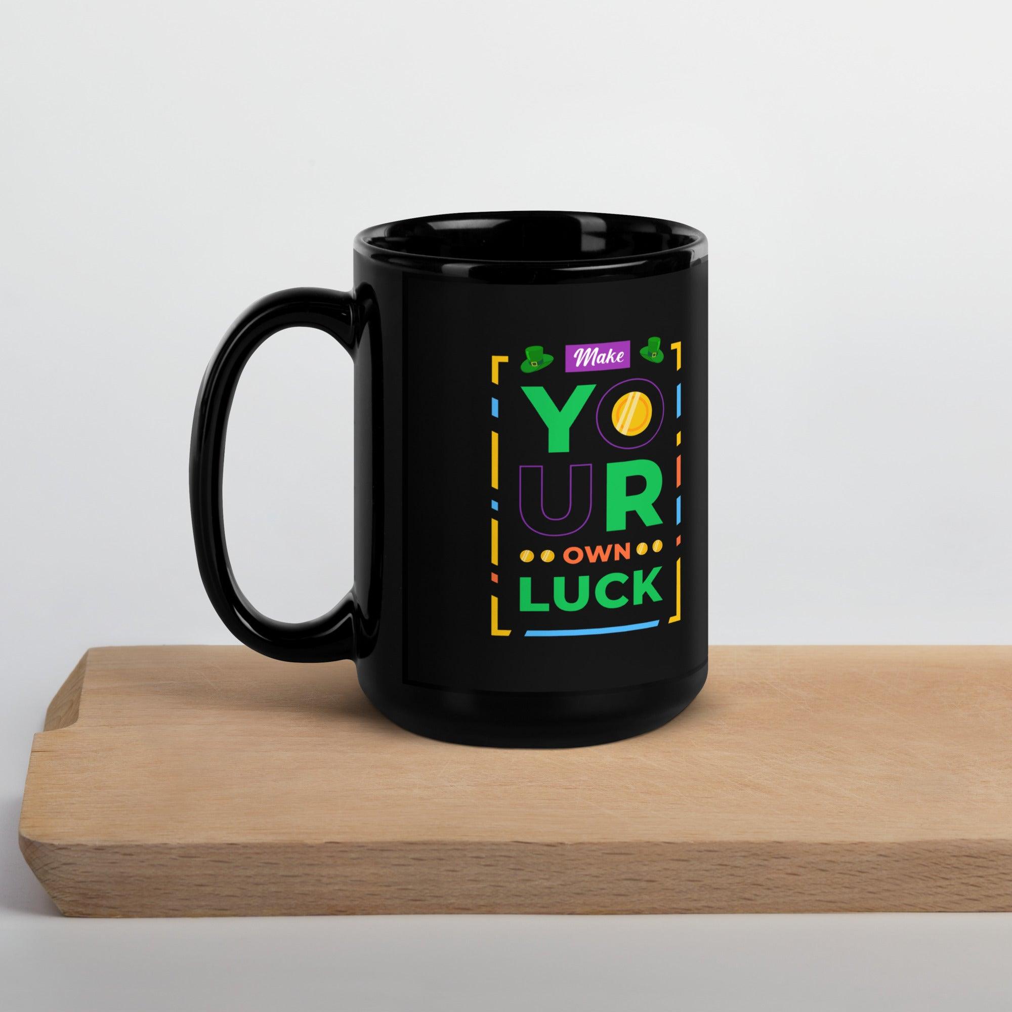 Art of Words Black Glossy Mug - Beyond T-shirts