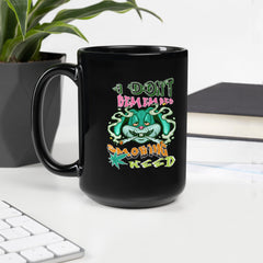 Scripted Beauty Black Glossy Mug - Beyond T-shirts