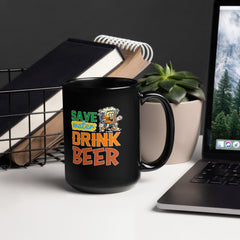 Coffee & Creativity Typography Mug - Beyond T-shirts