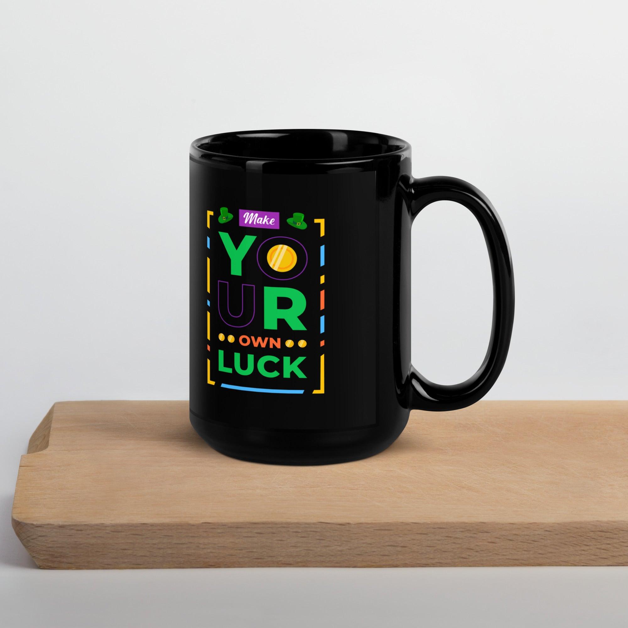 Art of Words Black Glossy Mug - Beyond T-shirts