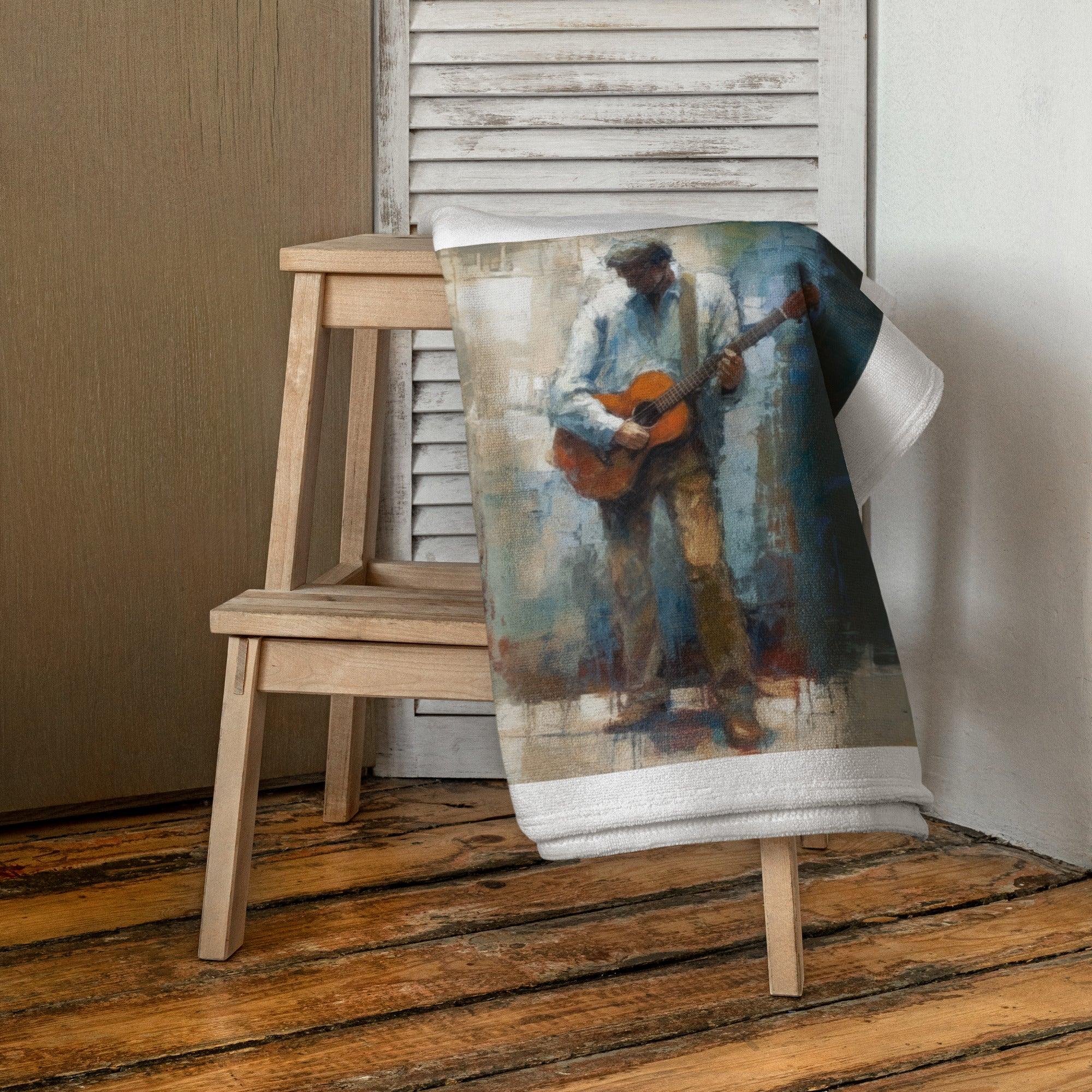 Bluesy Ballads Towel - Beyond T-shirts