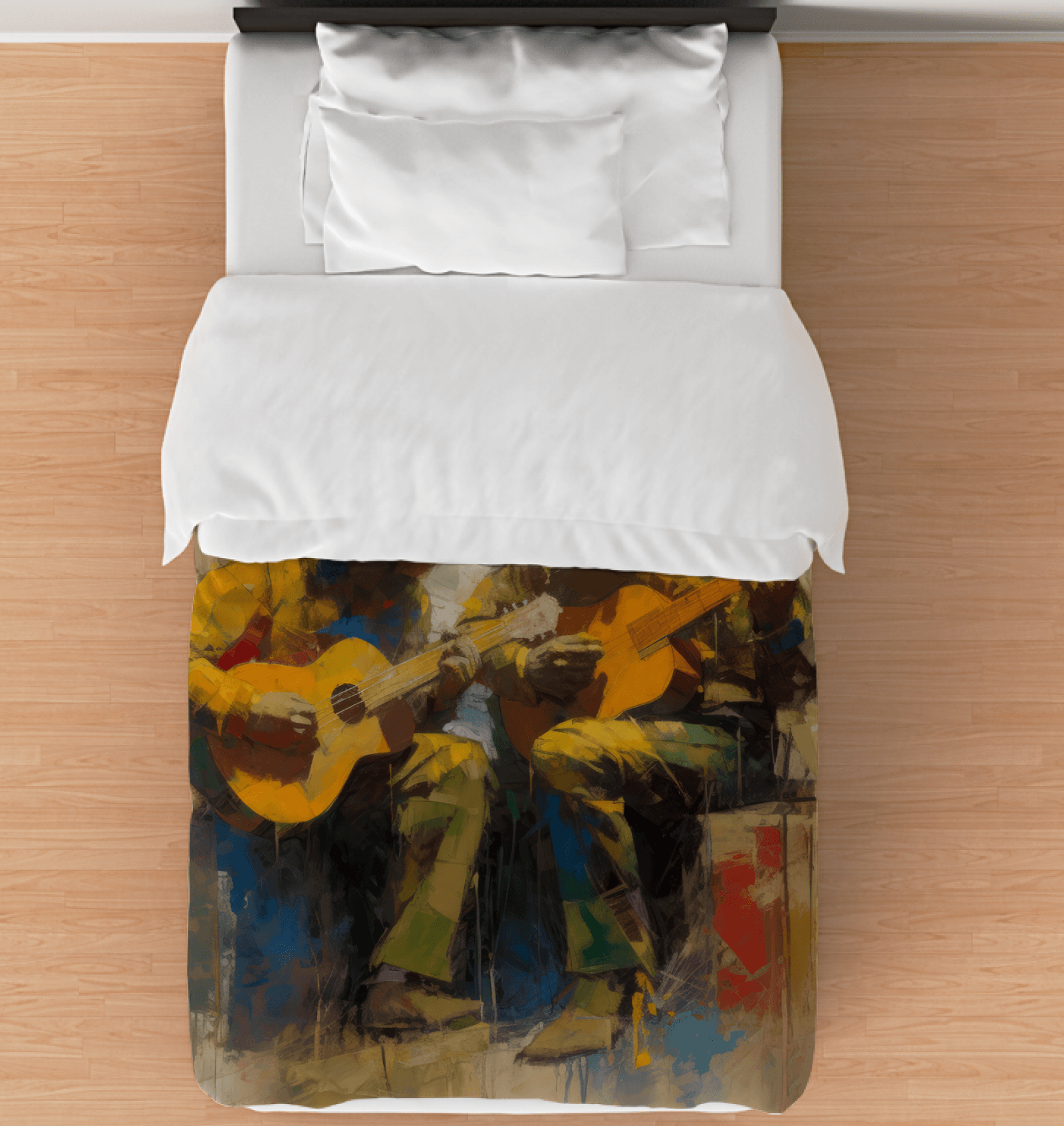 Bluesy Brilliance Comforter - Twin - Beyond T-shirts