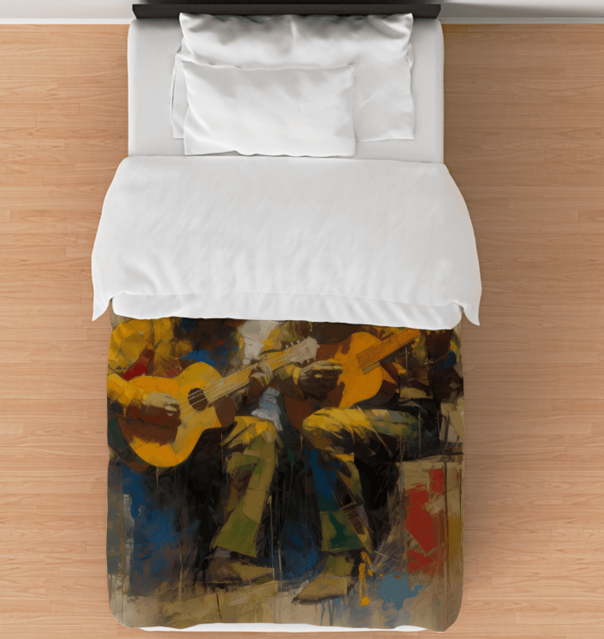 Bluesy Brilliance Comforter - Twin - Beyond T-shirts