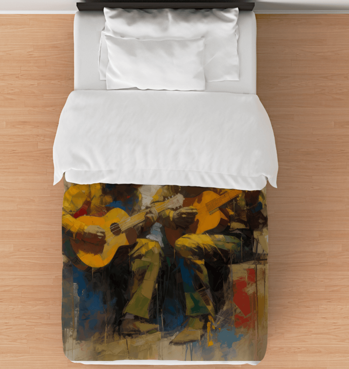 Bluesy Brilliance Duvet Cover - Beyond T-shirts