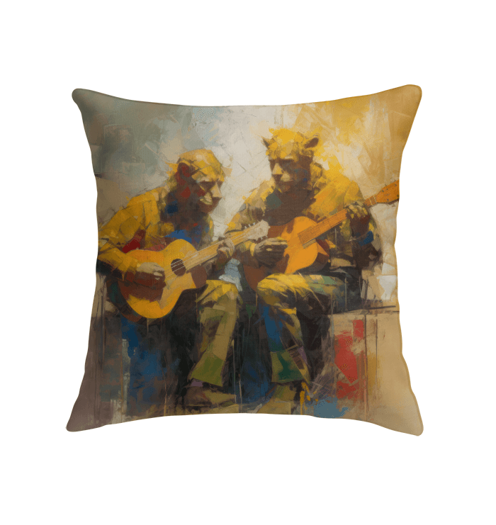 Bluesy Brilliance Indoor Pillow - Beyond T-shirts