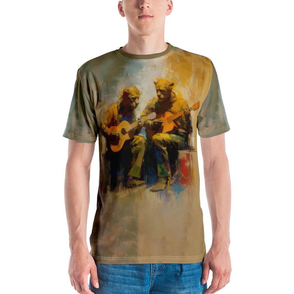 Bluesy Brilliance Men's T-Shirt - Beyond T-shirts