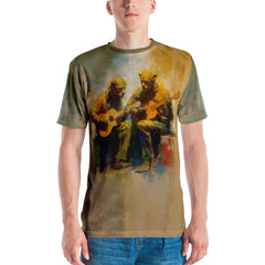 Bluesy Brilliance Men's T-Shirt - Beyond T-shirts