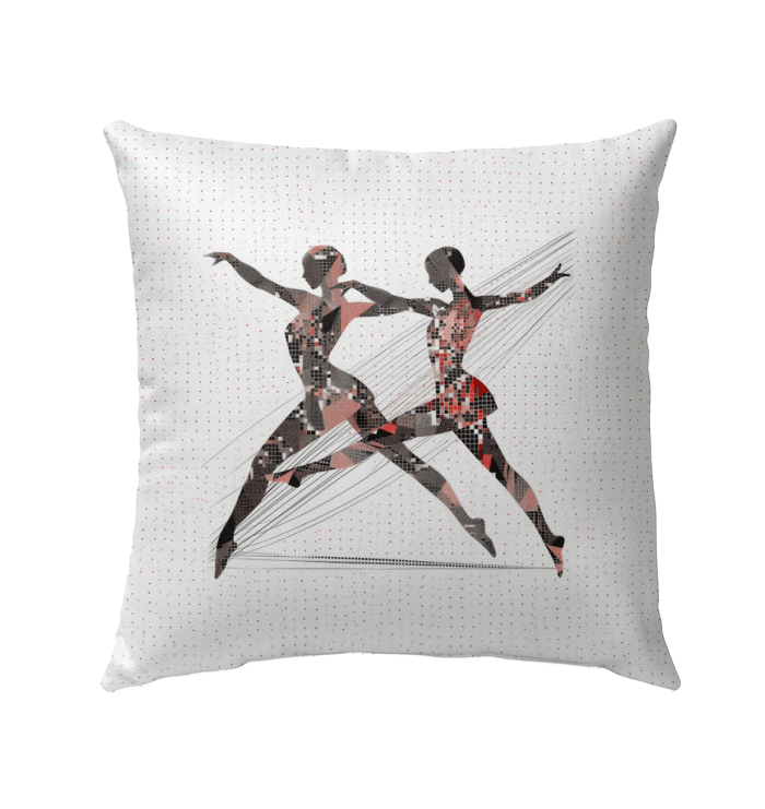 Bold Women s Dance Expression Outdoor Pillow - Beyond T-shirts