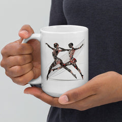 Gift idea: Bold Women's Dance Expression white mug