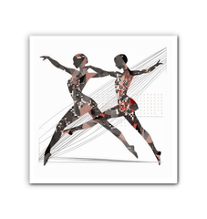 Bold Women s Dance Expression Wrapped Canvas - Beyond T-shirts